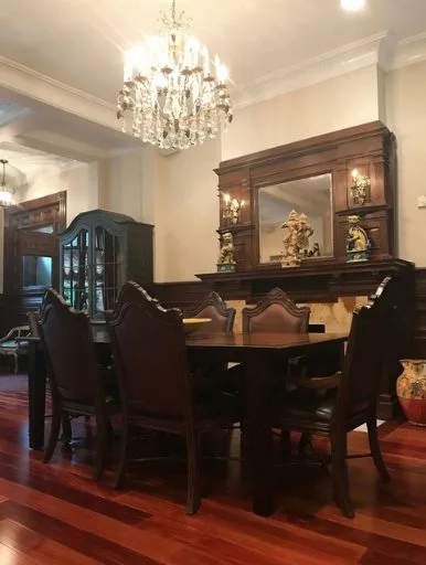Dining room after the remodel